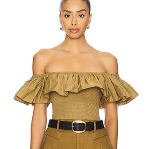 Ronny Kobo Dira Top in Oregano size L like new!